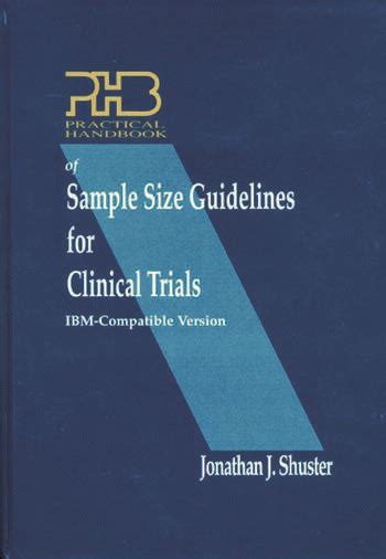 practical handbook of sample size guidelines for clinical trials Doc